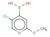 (5-<span class='lighter'>CHLORO-2-METHOXYPYRIDIN-4-YL</span>)BORONIC ACID