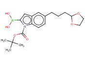 2-<span class='lighter'>硼</span>-5-[3-(1,3-<span class='lighter'>二</span>氧<span class='lighter'>烷</span>-2-基)丙基]-1H-吲哚-1-羧酸-1-(1,1-<span class='lighter'>二甲</span>基乙酯)