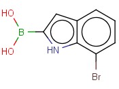 7-<span class='lighter'>BROMOINDOLE</span>-2-BORONIC ACID