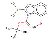 1-BOC-7-<span class='lighter'>甲</span><span class='lighter'>氧基</span><span class='lighter'>吲哚</span>-2-硼酸