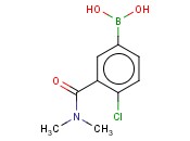 4-<span class='lighter'>氯</span>-3-(二甲基甲酰<span class='lighter'>氨</span>)苯基硼酸