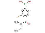 3-FLUORO-4-N-METHYL, N-ETHYLAMIDYL PHENYLBORONIC ACID