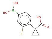 1-(4-BORONO-2-FLUOROPHENYL)CYCLOPROPANE-1-CARBOXYLIC ACID
