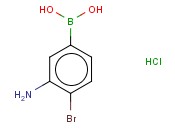 3-AMINO-4-<span class='lighter'>BROMOPHENYLBORONIC</span> ACID, HCL