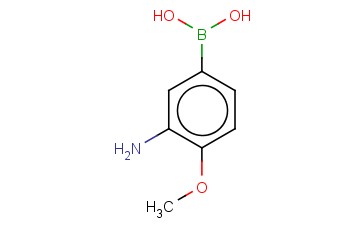 3-<span class='lighter'>氨基</span>-4-<span class='lighter'>甲</span>氧基<span class='lighter'>苯</span><span class='lighter'>硼酸</span>