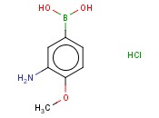 3-<span class='lighter'>氨基</span>-4-甲氧基苯硼<span class='lighter'>酸盐</span>盐酸