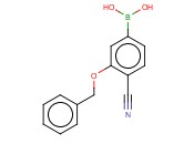 3-BENZYLOXY-4-<span class='lighter'>CYANOPHENYLBORONIC</span> ACID
