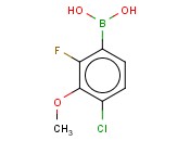 4-CHLORO-2-FLUORO-3-METHOXYPHENYLBORONIC ACID