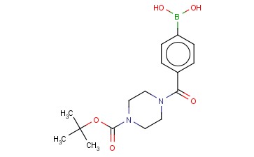 4-(4-BOC-哌嗪-1-羰基) <span class='lighter'>苯</span><span class='lighter'>硼酸</span><span class='lighter'>频</span><span class='lighter'>哪</span><span class='lighter'>酯</span>,97%