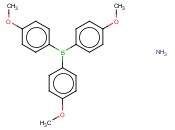 三(4-<span class='lighter'>甲</span><span class='lighter'>氧</span><span class='lighter'>苯基</span>)硼烷氨络合物