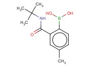2-(T-丁基<span class='lighter'>氨基</span><span class='lighter'>甲</span><span class='lighter'>酰</span>)-4-甲基<span class='lighter'>苯</span><span class='lighter'>硼酸</span>