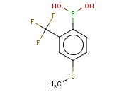 4-(Methylthio)-2-(trifluoromethyl)phenylboronic acid