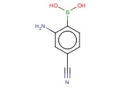 2-AMINO-4-<span class='lighter'>CYANOPHENYLBORONIC</span> ACID