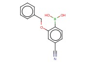 2-BENZYLOXY-4-<span class='lighter'>CYANOPHENYLBORONIC</span> ACID