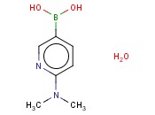 2-(二甲基氨基)吡啶-5-硼酸<span class='lighter'>一</span>水合物