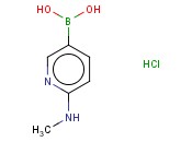 6-(METHYLAMINO)PYRIDIN-3-YLBORONIC ACID HYDROCHLORIDE
