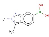 <span class='lighter'>2,3-DIMETHYL-2H-INDAZOLE</span>-6-BORONIC ACID