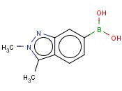 2,3-DIMETHYL-2H-<span class='lighter'>INDAZOLE</span>-6-BORONIC ACID