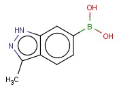 3-METHYL-1H-<span class='lighter'>INDAZOLE</span>-6-BORONIC ACID