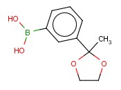 3-(2-METHYL-1,3-DIOXOLAN-2-YL)<span class='lighter'>PHENYLBORONIC</span> ACID