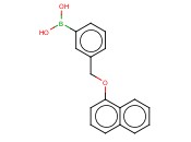 3-[(1-萘<span class='lighter'>氧基</span>)甲基]<span class='lighter'>苯</span><span class='lighter'>硼酸</span>