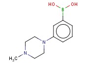 3-(4-甲基哌嗪-1-<span class='lighter'>基</span>)<span class='lighter'>苯</span><span class='lighter'>硼酸</span>