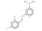 3-(2-氯-4-氟苯基甲氧基)<span class='lighter'>苯</span><span class='lighter'>硼酸</span>