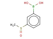3-甲基亚磺<span class='lighter'>酰</span><span class='lighter'>基</span><span class='lighter'>苯</span><span class='lighter'>硼酸</span>