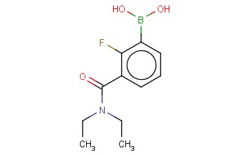 3-(DIETHYLCARBAMOYL)-<span class='lighter'>2-FLUOROPHENYLBORONIC</span> ACID