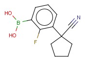 3-(1-CYANOCYCLOPENTYL)-<span class='lighter'>2-FLUOROPHENYLBORONIC</span> ACID