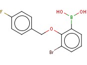 3-Bromo-2-(4'-fluorobenzyloxy)phenylboronic acid
