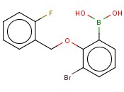 3-Bromo-2-(2'-fluorobenzyloxy)phenylboronic acid