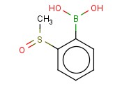 2-(METHYLSULFINYL)<span class='lighter'>PHENYLBORONIC</span> ACID