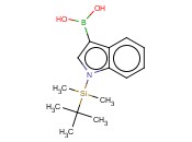 (1-[<span class='lighter'>TERT-BUTYL</span>(DIMETHYL)SILYL]-1H-INDOL-3-<span class='lighter'>YL</span>)BORONIC ACID