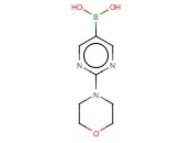 2-<span class='lighter'>吗</span><span class='lighter'>啉</span><span class='lighter'>基</span>嘧啶-5-<span class='lighter'>基</span>硼酸