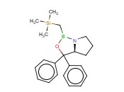(S)-3,3-DIPHENYL-1-[TRIMETHYLSILYLMETHYL]TETRAHYDRO-1H,3H-PYRROLO[1,2-C][1,3,2]OXAZABOROLE