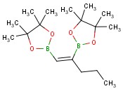 1-庚烯-1,2-<span class='lighter'>二</span><span class='lighter'>硼酸</span>双(2,3-<span class='lighter'>二</span>甲基-2,3-丁<span class='lighter'>二</span><span class='lighter'>醇</span>)乙<span class='lighter'>酯</span>