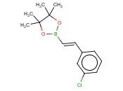 E-2-(3-<span class='lighter'>Chlorophenyl</span>)vinylboronic acid, pinacol ester