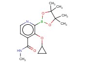 3-CYCLOPROPOXY-N-METHYL-2-(4,4,5,5-TETRAMETHYL-1,3,2-DIOXABOROLAN-2-YL)<span class='lighter'>ISONICOTINAMIDE</span>