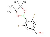 2,6-二氟-4-甲酰基苯基<span class='lighter'>硼酸</span><span class='lighter'>频</span><span class='lighter'>哪</span><span class='lighter'>醇</span><span class='lighter'>酯</span>
