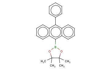 (10-苯基-9-蒽基)<span class='lighter'>硼酸</span><span class='lighter'>频</span><span class='lighter'>哪</span><span class='lighter'>醇</span><span class='lighter'>酯</span>