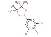 2-(3,5-DIBROMO-4-IODOPHENYL) 4,4,5,5-TETRAMETHYL-1,3,2-DIOXABOROLANE