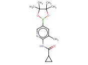 N-[3-METHYL-5-(4,4,5,5-TETRAMETHYL-1,3,2-DIOXABOROLAN-2-YL)PYRIDIN-2-YL]CYCLOPROPANECARBOXAMIDE