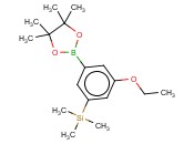 (3-ETHOXY-5-(4,4,5,5-TETRAMETHYL-1,3,2-DIOXABOROLAN-2-YL)PHENYL)TRIMETHYLSILANE