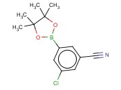 3-CHLORO-5-(4,4,5,5-TETRAMETHYL-1,3,2-DIOXABOROLAN-2-YL)BENZONITRILE