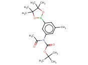 TERT-BUTYL ACETYL(3-METHYL-5-(4,4,5,5-TETRAMETHYL-1,3,2-DIOXABOROLAN-2-YL)PHENYL)CARBAMATE