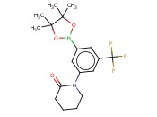 1-(3-(4,4,5,5-TETRAMETHYL-1,3,2-DIOXABOROLAN-2-YL)-5-(TRIFLUOROMETHYL)PHENYL)PIPERIDIN-2-ONE