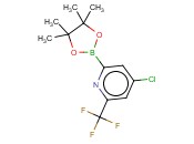 4-CHLORO-2-(4,4,5,5-TETRAMETHYL-1,3,2-DIOXABOROLAN-2-YL)-6-(TRIFLUOROMETHYL)PYRIDINE