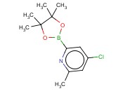 (4-CHLORO-6-METHYLPYRIDIN-2-YL)BORONIC ACID PINACOL ESTER