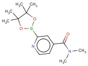 N,N-DIMETHYL-2-(4,4,5,5-TETRAMETHYL-1,3,2-DIOXABOROLAN-2-YL)<span class='lighter'>ISONICOTINAMIDE</span>